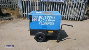 STEPHILL SSD6000 6kva diesel dual volt generator - 2