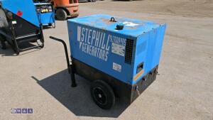 STEPHILL SSD6000 6kva diesel dual volt generator - 7