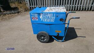 STEPHILL SSD6000 6kva diesel dual volt generator - 2