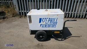STEPHILL SSD6000 6kva diesel dual volt generator - 2
