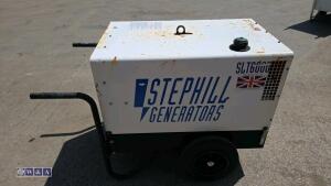 STEPHILL SSD6000 6kva diesel dual volt generator - 6