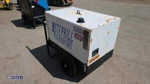 STEPHILL SSD6000 6kva diesel dual volt generator - 7