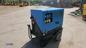 PRAMAC 6kva diesel dual volt generator - 5