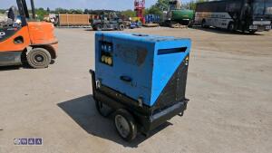 PRAMAC 6kva diesel dual volt generator - 7