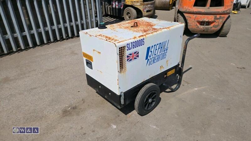 STEPHILL SSD6000 6kva diesel dual volt generator