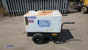 STEPHILL SSD6000 6kva diesel dual volt generator - 2