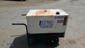 STEPHILL SSD6000 6kva diesel dual volt generator - 6