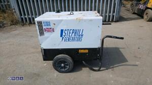 STEPHILL SSD6000 6kva diesel dual volt generator - 2