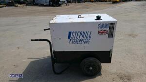 STEPHILL SSD6000 6kva diesel dual volt generator - 6