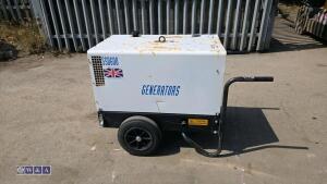 STEPHILL SSD6000 6kva diesel dual volt generator - 2