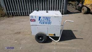 STEPHILL SSD6000 6kva diesel dual volt generator - 2