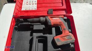 HILTI ST1800-A22 cordless screwdriver c/w case (HT019027)