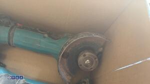 2 x MAKITA 18v angle grinders & 18v multi tool (3382268)(3431266)(3431265) - 2