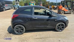 2013 FORD KA METAL 5-speed manual petrol 3-door hatchback car (MW13 UAL)(MoT 18th March 2027)(V5 & some history in office) - 3