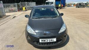 2013 FORD KA METAL 5-speed manual petrol 3-door hatchback car (MW13 UAL)(MoT 18th March 2027)(V5 & some history in office) - 11