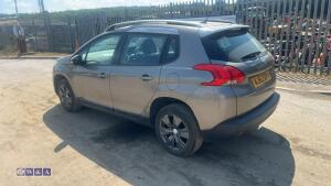 2014 PEUGEOT 2008 ACTIVE HDI 5-door hatchback 5-speed manual diesel car (AJ63 DFV)(Spare keys & part V5 in office- no new keeper slip) - 3