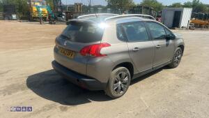 2014 PEUGEOT 2008 ACTIVE HDI 5-door hatchback 5-speed manual diesel car (AJ63 DFV)(Spare keys & part V5 in office- no new keeper slip) - 5