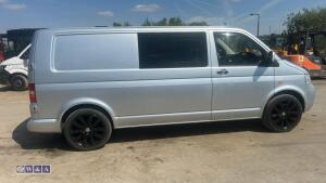 2007 VOLKSWAGEN TRANSPORTER T5 130 8 seater day van conversion (LG57 DFF)(MoT 1st April 2027)(V5 in office) (CATEGORY S INSURANCE LOSS) - 2