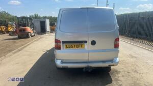 2007 VOLKSWAGEN TRANSPORTER T5 130 8 seater day van conversion (LG57 DFF)(MoT 1st April 2027)(V5 in office) (CATEGORY S INSURANCE LOSS) - 9