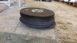 Quantity of stone cutting discs - 5