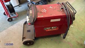LINCOLN CV450T electric mig welder c/w leads - 2