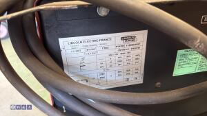 LINCOLN CV450T electric mig welder c/w leads - 3