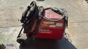 LINCOLN CV450T electric mig welder c/w leads - 3