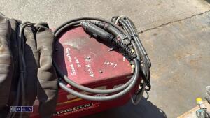 LINCOLN CV450T electric mig welder c/w leads - 5