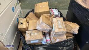 Pallet of hand sanitiser