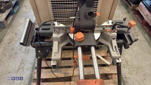 EVOLUTION 240v sliding mitre saw c/w stand - 2