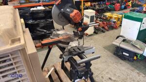 EVOLUTION 240v sliding mitre saw c/w stand - 3