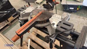 EVOLUTION 240v sliding mitre saw c/w stand - 4
