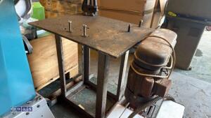 AJAX AJBM12 5 speed pillar drill c/w heavy duty bench stand & pipe vice - 5