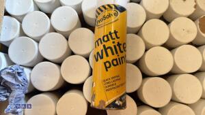 Box of spray paint (white matt) - 3