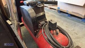150ltr 240v tank compressor c/w hose - 4