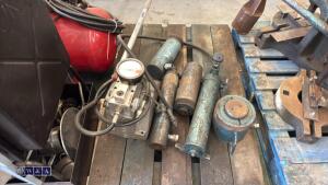 TANGYE 10,000psi 700 bar hydraulic pump & hydraulic pump c/w 4 x jacks