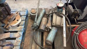 TANGYE 10,000psi 700 bar hydraulic pump & hydraulic pump c/w 4 x jacks - 5