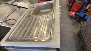 Catering height adjustable sink unit - 3