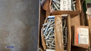 Box of M10/75 throughbolts - 3