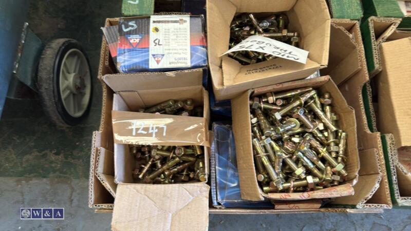 Box of M10/75 throughbolts