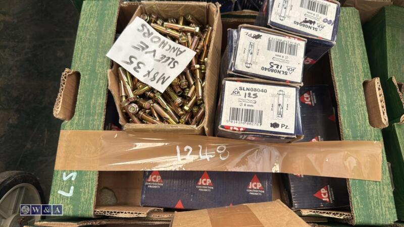 Box of M8/35 carriage bolts