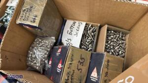 Box of M6/16 S/S button screws - 2