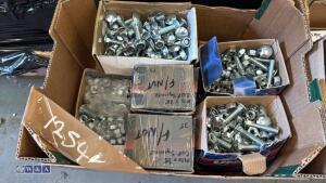 Box of M10/50/35 carriage bolts