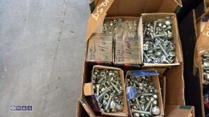 Box of M10/50/35 carriage bolts - 2