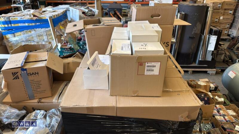 Pallet of HD stick on velcro & 2 boxes of ROBUS RO75LED ceiling lights