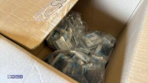 Pallet of miscellaneous including guttering components, rocker switches etc - 3