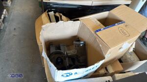 Pallet of miscellaneous including guttering components, rocker switches etc - 5