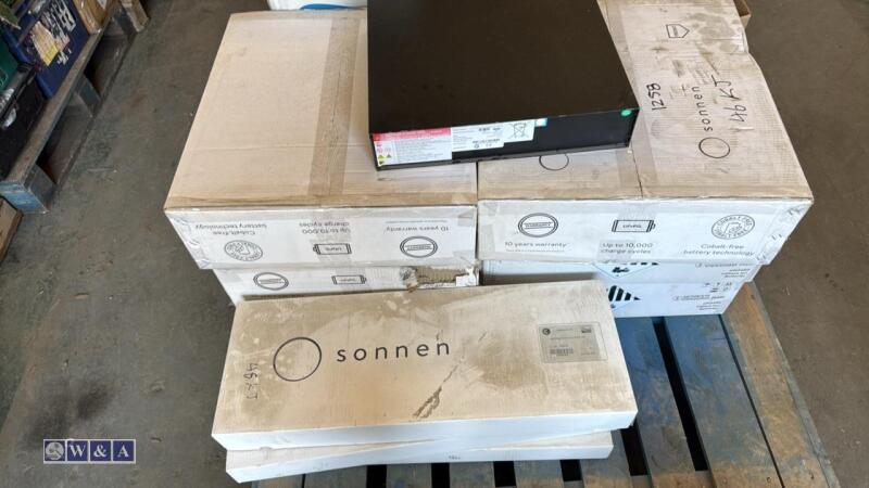 Pallet of SONNEN 2500LFP2 batteries