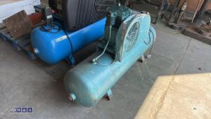 CLARKE AIR SE15C 160ltr 240v compressor - 2