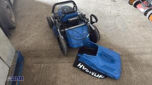 HYUNDAI petrol rotary mower c/w collection box - 10